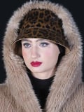 Regenkappe Gaby MM Paris mit Wildmuster – Regenschutz Herbst/Winter, 2 Farben