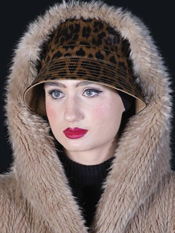 Regenkappe Gaby MM Paris mit Wildmuster – Regenschutz Herbst/Winter, 2 Farben