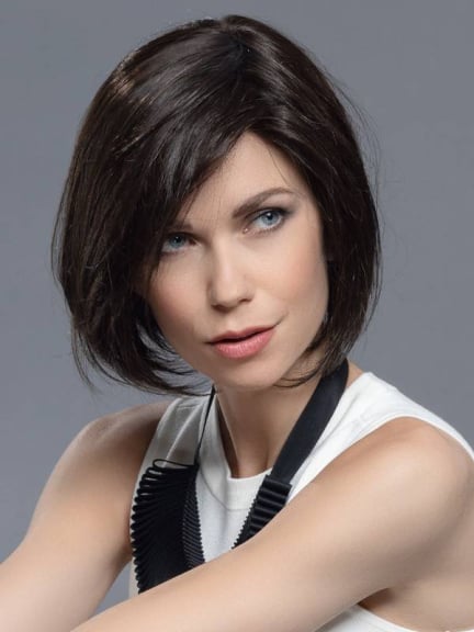 Adore Mono Part — Halblanger Bob aus Prime Hair, natürliche Wellen und seidige Textur