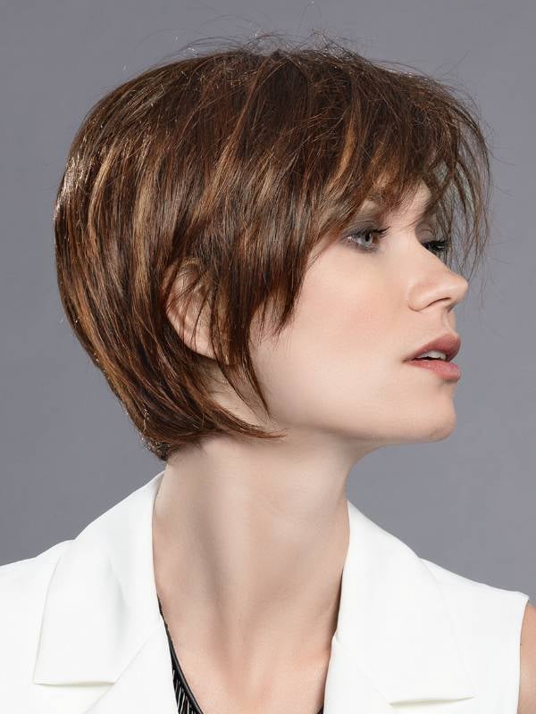 Perücke Ellen Wille Promise Soft: kurzer ausgedünnter Bob aus Prime Hair, extra weiche unsichtbare Lace Front, ideal für empfind