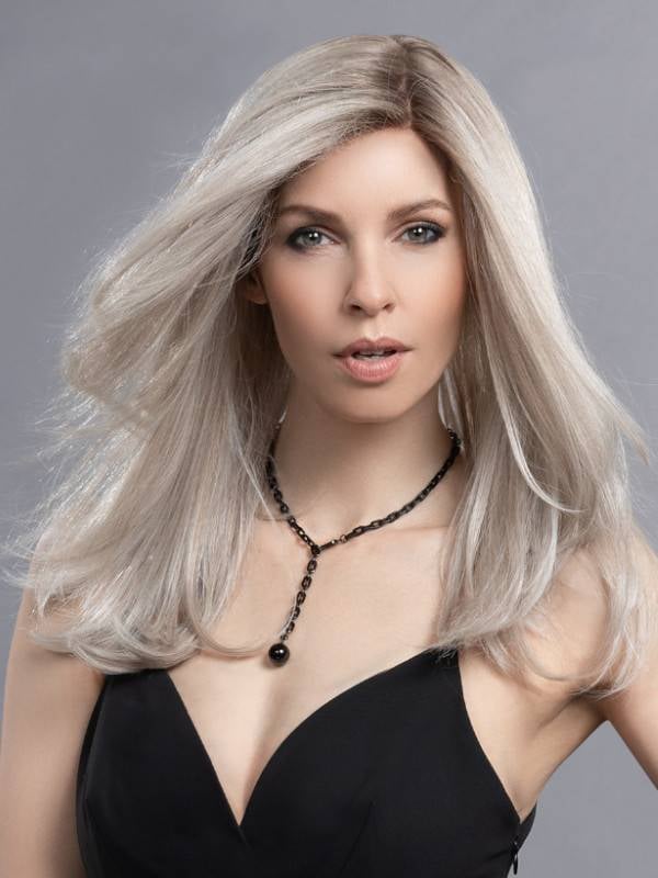 Perücke Advance Mono Part Ellen Wille: langes seidiges Haar, Natur-/Synthetikgemisch, natürlicher Effekt und hitzestylebar
