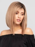 Perücke Supreme Page Long Gisela Mayer halblang, 50% Echthaar Remy Hair und Thermofaser 120°C, diskreter Cinema-Tüll