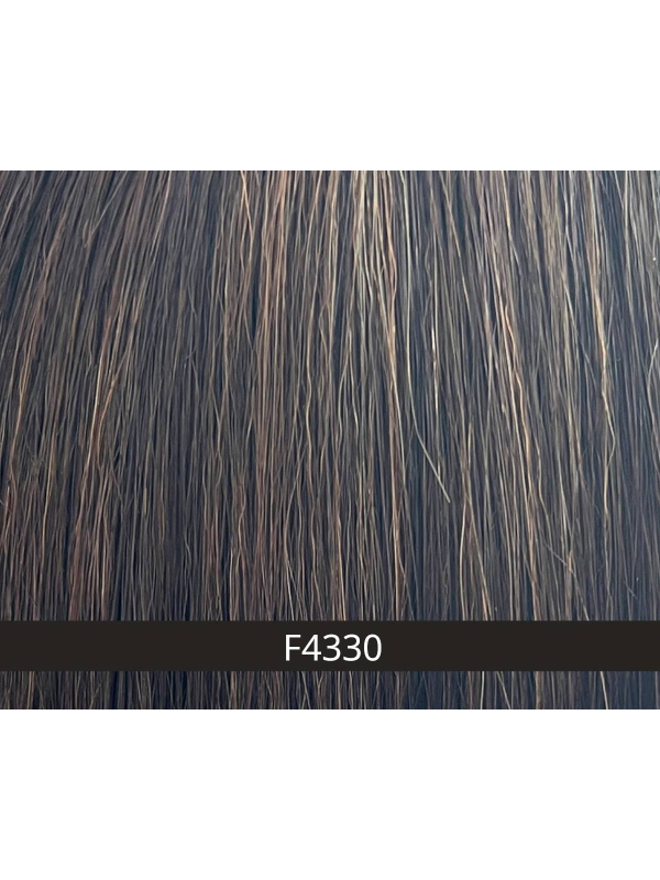Perücke Supreme Moda Gisela Mayer: schulterlang, Remy Hair 50% + Faser 50%, dezenter Kinotulle und Komfortkappe