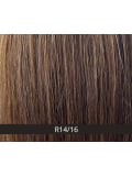 Perücke Supreme Moda Gisela Mayer: schulterlang, Remy Hair 50% + Faser 50%, dezenter Kinotulle und Komfortkappe