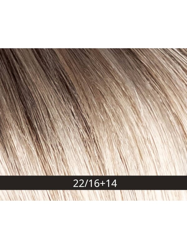 Perücke New Joy Lace Gisela Mayer: mittellanger Bob, Pony, Lace Front, Kunstfaser mit Memory-Effekt, natürlicher Look
