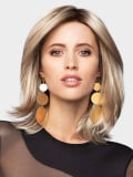 Perücke Mora Mono Lace Gisela Mayer, schulterlang, glamouröses Volumen und natürlicher Look zur diskreten Kaschierung von Alopez