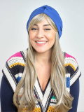 Lange gewellte Haarkrone Les Franjynes aus Premium-Kunstfaser, zu tragen unter Turban, Tuch oder Mütze