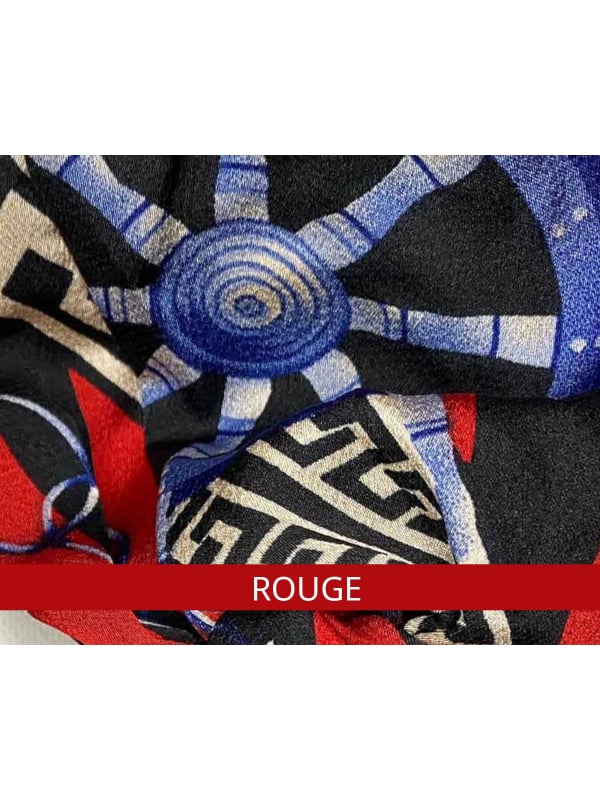 Stirnband Jane MM Paris mit trendigen Mustern, Einheitsgröße, ideal um eine einfarbige Mütze wie den Turban Lola aufzuwerten