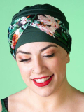 Haarband Jane MM Paris mit trendigen Mustern, Einheitsgröße, ideal um eine einfarbige Mütze wie den Turban Lola aufzuwerten