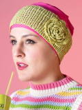 Haarband Vélia MMParis aus Spitze, allein oder über einem Turban getragen – schickes und glamouröses Accessoire für den Winter