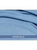 Set Amira Gisela Mayer: Chemo-Mütze aus Bambus mit geknotem Stirnband und Metallschnalle, bequem und elegant bei Alopezie