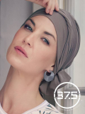 Turban Soft Line Naos 37.5® Christine Headwear, thermoregulierende Wolle/Polyester, weich und atmungsaktiv für Alopezie und Chem