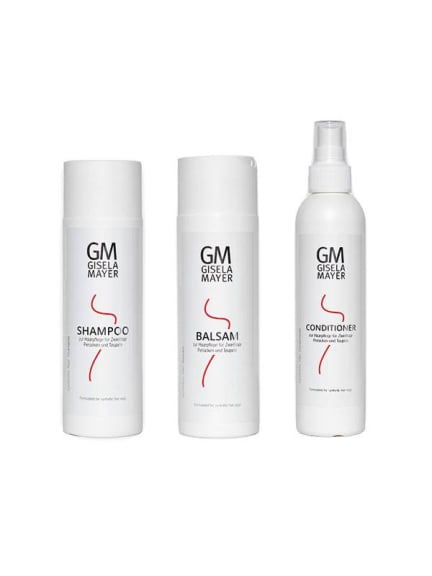 Pflegen Sie Ihre Perücke: Gisela Mayer Pflegeset – Shampoo, Balsam, Conditioner