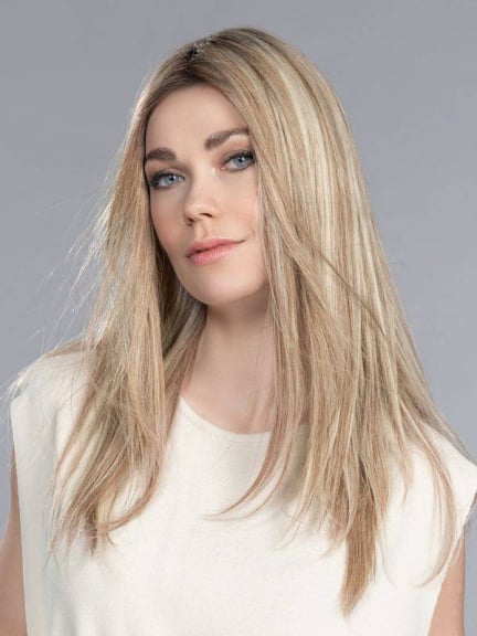 Boheme Mono – Lange Perücke 100% Remy Hair, frisierbar bis 160°C, diskreter Stirnrand