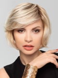 Perücke Catwalk Deluxe Super: femininer Plunge-Bob mit langer Ponyfranse, Kollektion Modern'Hair (kleiner Kopfumfang 52–54 cm)