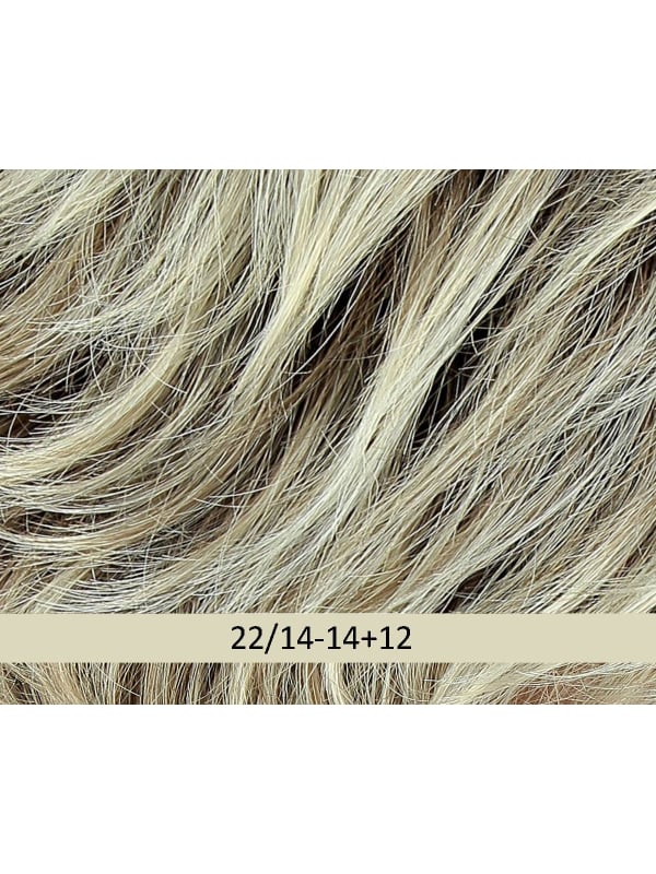 Perücke Gisela Mayer Kiwi Mono Lace Small kurz gewellt, unsichtbare Lace-Front, Größe S 52–54 cm