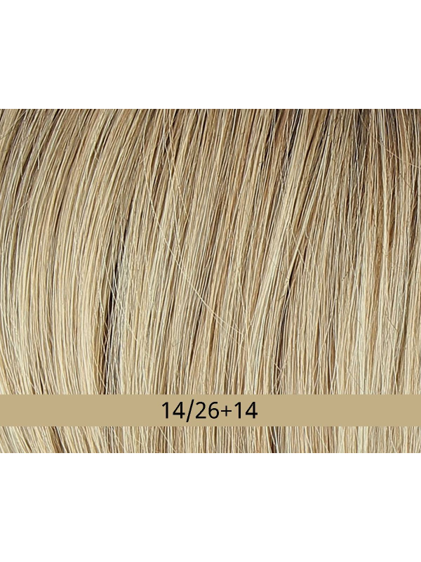 Perücke Catwalk Deluxe Super Large: moderner gestufter Bob mit langer Pony, ideal für große Kopfgrößen (58 cm)