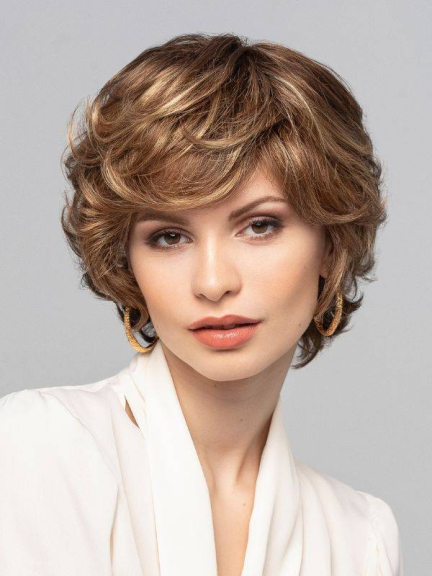 Nina Mono Deluxe Large Perücke, voluminös und natürlich, Größe 58 bis 60 cm