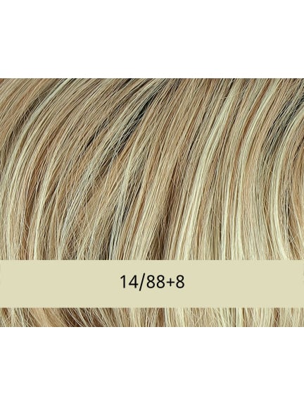 Hi Flirt Small – Kurze asymmetrische Perücke, Kopfumfang 52-54 cm, hitzebeständige Faser 150°C