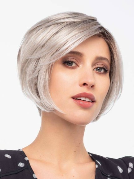 Kate Lace Small – Kurze glatte Perücke, unsichtbare Stirnkante, Größe 52–54 cm