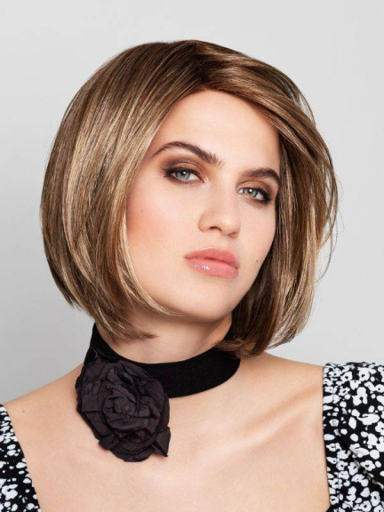 Fashion Page Large - Perücke mittellanger Bob, natürlich, Kopfumfang 57,5 cm