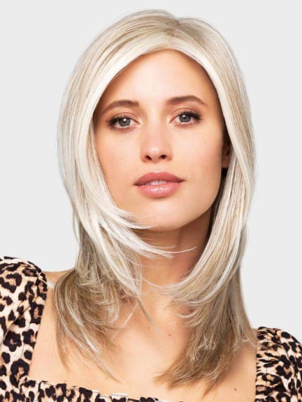 Hi Jill Large — Lange glatte Perücke (57,5 cm): natürlicher Farbverlauf