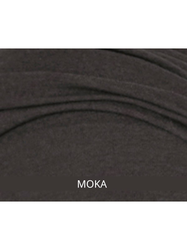 Turban Viva Twin Set Christine Headwear: Mütze + abnehmbares Stirnband, Baumwolle/Viskose, bequemer Halt bei Alopezie und Chemot
