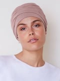 Turban-Mütze Viva Câlin Christine Headwear aus Baumwolle/Viskose, weich und atmungsaktiv, für empfindliche Kopfhaut (Alopezie, C