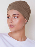 Turban-Mütze Viva Câlin Christine Headwear aus Baumwolle/Viskose, weich und atmungsaktiv, für empfindliche Kopfhaut (Alopezie, C