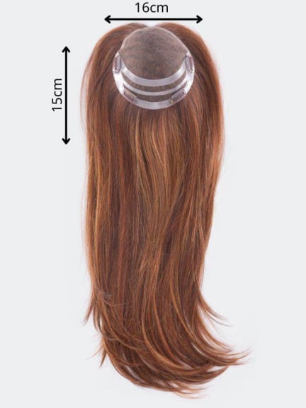 Finesse - Volumizer aus Kunstfaser (50-57 cm): einklipsen und stylen für ein natürliches Ergebnis.
