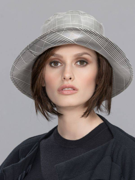 Hut Tama Ellen Wille – Innenfutter aus Baumwolle, wasserfestes PU-Außenmaterial, eleganter Herbst-/Winter-Look