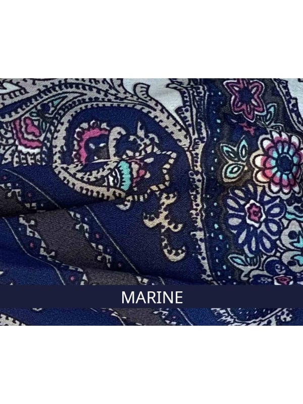 Stirnband Jane MM Paris mit modischen Mustern, Einheitsgröße, ideal zum Aufwerten einer einfarbigen Mütze wie dem Turban Lola