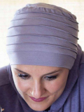 Turban Lola Doublé MMParis aus Bambusfaser, plissiert, gefüttert, ultra weich und atmungsaktiv