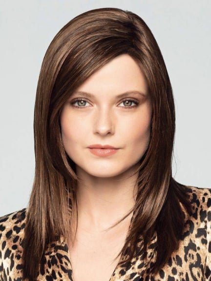 Perücke Duo Ava Lace Part — lange Strähne, Mischung 30% Remy-Haar / 70% Faser