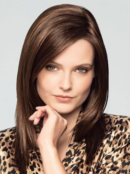 Perücke Duo Ava Lace Part — lange Strähne, Mischung 30% Remy-Haar / 70% Faser