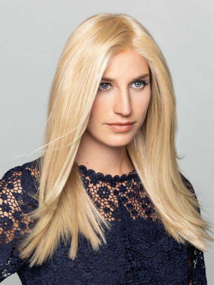 Perücke Duo Long - Extra lang, 30% Remy-Haar, 70% widerstandsfähige Faser, unsichtbarer Stirnrand