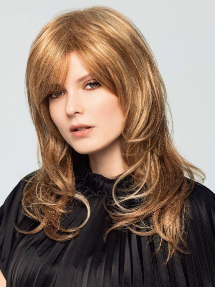 Duo Selena Lace Part — lange Perücke 30% Echthaar, Filmtüll, natürliches Aussehen