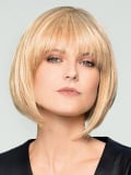 Perücke Duo Tandi Gisela Mayer: mittellanger Stufencarré, ausgedünnter Pony, Mischung aus 30% Remy Hair und hitzebeständiger Fas