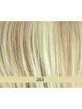 Perücke Duo Tandi Gisela Mayer: mittellanger Stufencarré, ausgedünnter Pony, Mischung aus 30% Remy Hair und hitzebeständiger Fas