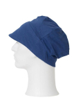 Chemotherapie-Mütze für Männer Men's Cap Rosette La Vedette, weicher Schirm, atmungsaktive Viskose, Komfort für empfindliche Kop