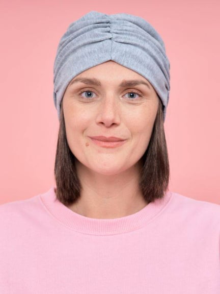 Schieben Sie das Pony-Nacken-Bob Les Franjynes — 2 in 1, verstellbares Stirnband
