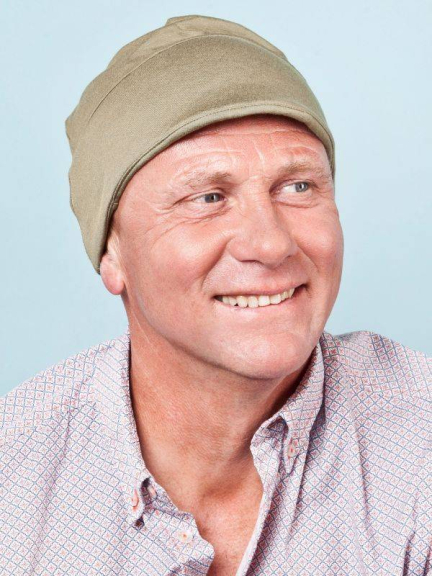 Men's Cap - bequeme Chemo-Kappe mit verstärktem Schirm, atmungsaktives Gewebe
