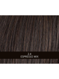 Perücke Ellen Wille Delight Mono Part: langer welliger Bob, unsichtbarer Rand von Schläfe zu Schläfe, ultranaturliches Finish.