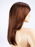 Perücke Impress lang glatt 45 cm mit Pony, Rooted-Effekt (dunkle Ansätze) oder Mix (Balayage), natürlicher und femininer Look