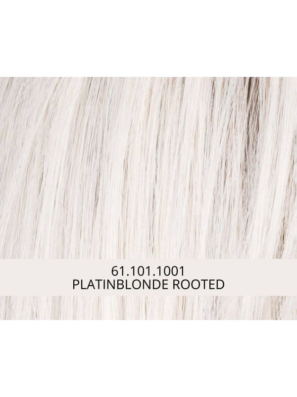 Perücke Sing Mono Part Ellen Wille: glatter kurzer Bob mit Pony, Monofilament-Scheitel und Kinofilm-Tüll, natürlicher und dezent