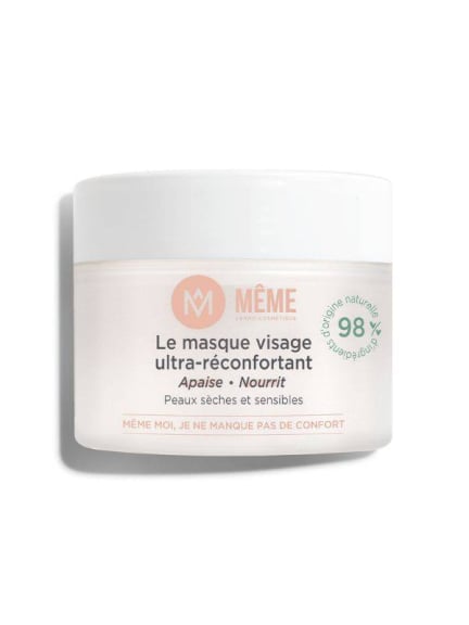 Tragen Sie die Ultra-beruhigende Gesichtsmaske 50ml auf – feuchtigkeitsspendend & beruhigend für empfindliche Haut
