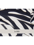 Turban Madrid Printed Gisela Mayer, Chemo-Turban-Tuch aus weicher Viskose mit Muster, bequem und leicht zu knoten.