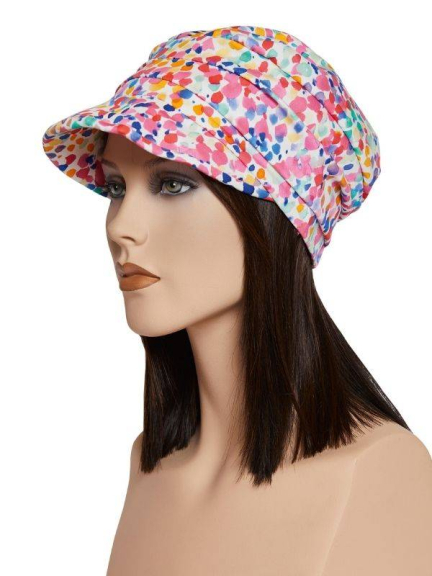 Cap Kaya: sommerliche Kappe mit bunten Mustern, 2 Farben