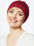 Turban Miri Gisela Mayer aus Bambus, weich und atmungsaktiv, ideal nach Chemotherapie, Alopezie oder kreisrundem Haarausfall, fü