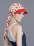 Kappe Capri Ellen Wille aus atmungsaktiver Baumwolle mit Knotenband, 2-in-1-Accessoire für den Sommer
